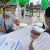 Dezenas de pessoas participam da ação de prevenção das doenças renais